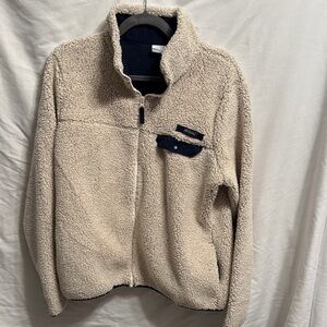 Columbia Dark Blue and Cream Jacket